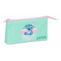 Triple Carry-all Stitch Green 22 x 12 x 3 cm