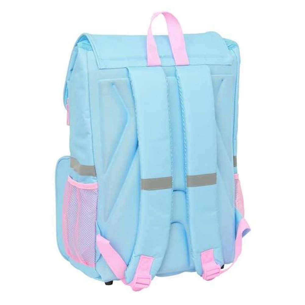 Schulrucksack Frozen Blau Rosa 18,5 x 41 x 15 cm