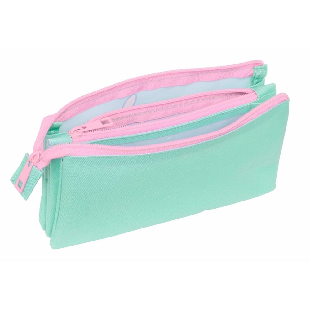 Triple Carry-all Stitch Green 22 x 12 x 3 cm