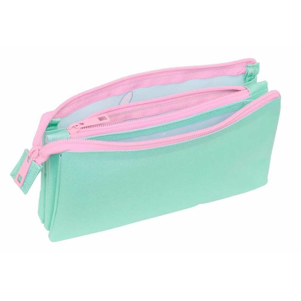 Triple Carry-all Stitch Green 22 x 12 x 3 cm