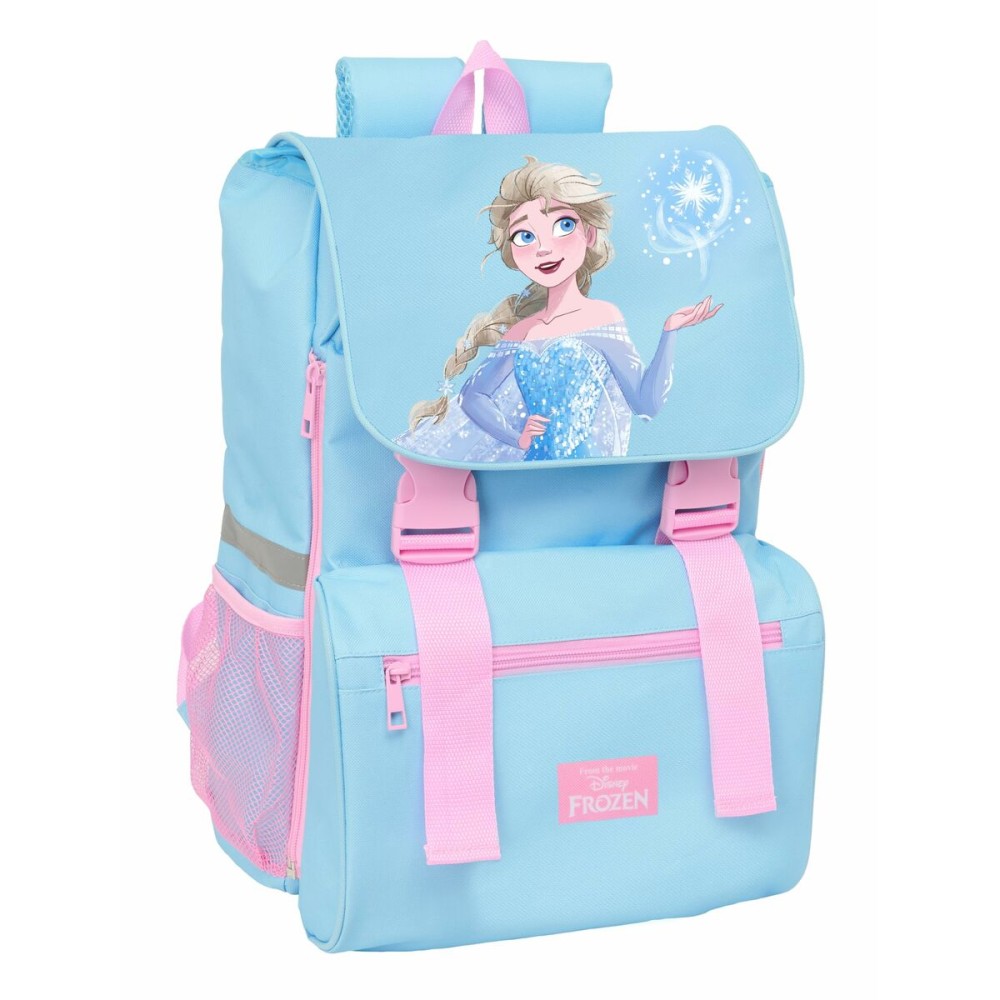 Schulrucksack Frozen Blau Rosa 18,5 x 41 x 15 cm