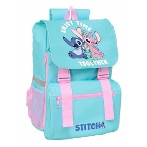 Schulrucksack Stitch Blau 18,5 x 41 x 15 cm