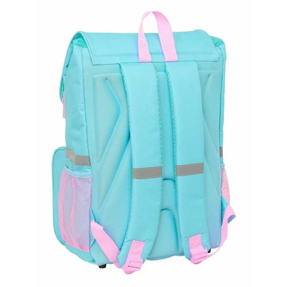 School Bag Stitch Blue 18,5 x 41 x 15 cm