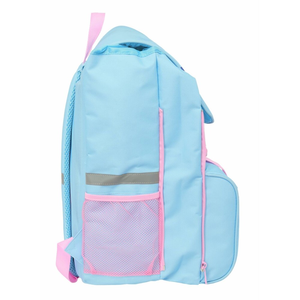 Schulrucksack Frozen Blau Rosa 18,5 x 41 x 15 cm