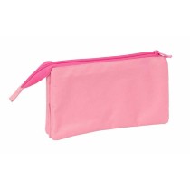 Dreifaches Mehrzweck-Etui Barbie Rosa 22 x 12 x 3 cm
