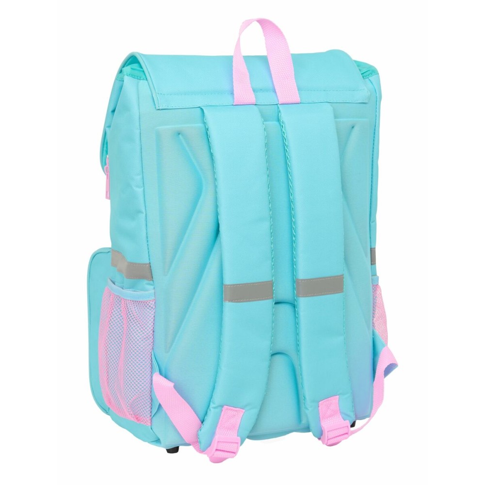Schulrucksack Stitch Blau 18,5 x 41 x 15 cm