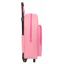 School Rucksack with Wheels Disney Princess Pink 32 x 42 x 14 cm