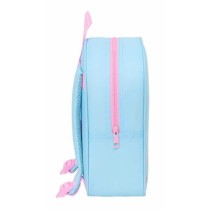 School Bag Frozen Blue Pink 22 x 27 x 10 cm