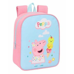Schulrucksack Peppa Pig Blau Rosa 22 x 27 x 10 cm