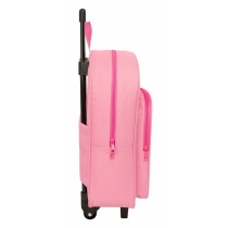 Schulrucksack mit Rädern Barbie Rosa 32 x 42 x 14 cm