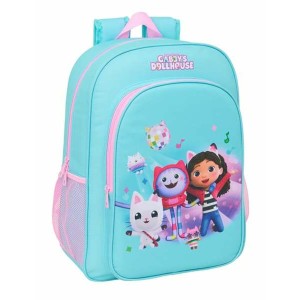 Cartable Gabby's Dollhouse Bleu Rose 33 x 42 x 14 cm