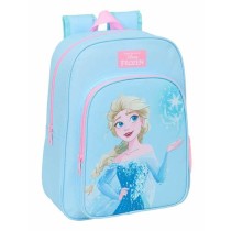 School Bag Frozen Blue Pink 26 x 34 x 11 cm