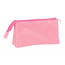 Dreifaches Mehrzweck-Etui Disney Princess Rosa 22 x 12 x 3 cm