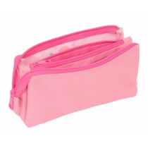 Dreifaches Mehrzweck-Etui Disney Princess Rosa 22 x 12 x 3 cm