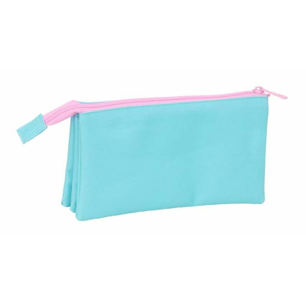 Dreifaches Mehrzweck-Etui Gabby's Dollhouse Blau 22 x 12 x 3 cm