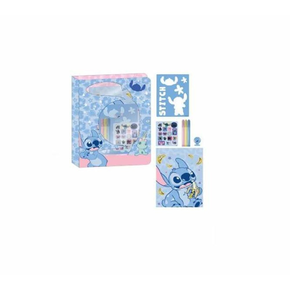 Ensemble de Papeterie Stitch Multicouleur 8 Pièces
