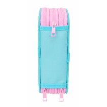 Dreifaches Federmäppchen Gabby's Dollhouse Blau 12,5 x 19,5 x 5,5 cm 37 Stücke