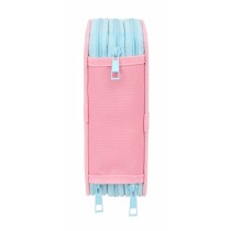 Triple Pencil Case Peppa Pig Blue 12,5 x 19,5 x 5,5 cm 37 Pieces