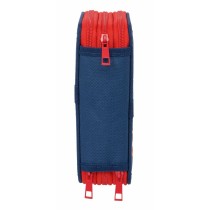 Dreifaches Federmäppchen The Avengers Marineblau 12,5 x 19,5 x 5,5 cm 37 Stücke