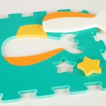 Tapis Puzzle Colorbaby Multicouleur Plastique EVA 90 x 90 cm Voitures 9 Pièces (4 Unités)