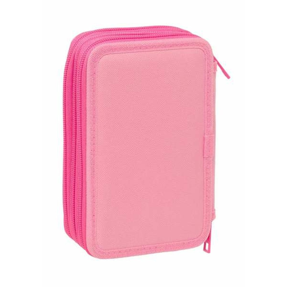 Dreifaches Federmäppchen Barbie Rosa 12,5 x 19,5 x 5,5 cm 37 Stücke