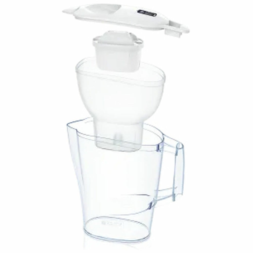 Filter-Karaffe Brita ALUNA BLANCA Weiß Durchsichtig Kunststoff 2,4 L