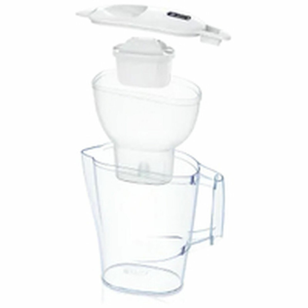 Carafe Filtrante Brita ALUNA BLANCA Blanc Transparent Plastique 2,4 L