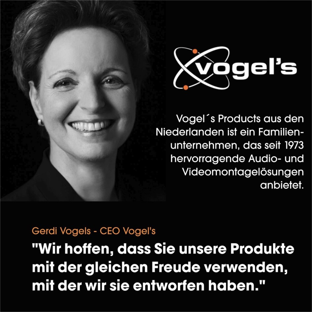 Support de TV Vogel's SOUND3205 NEGRO