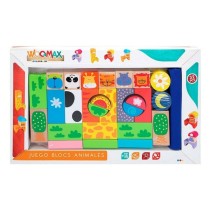 Jeu de construction avec blocs Woomax animaux 32 Pièces (32 pcs)