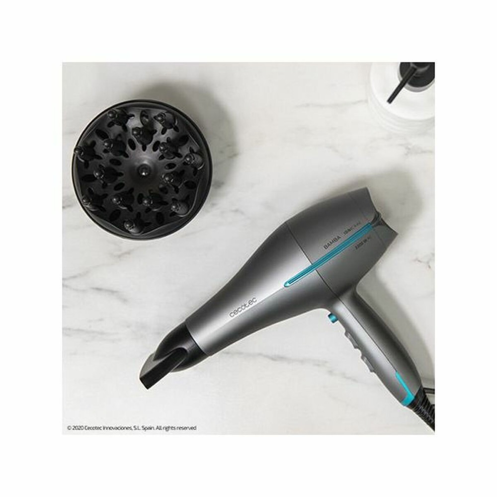 Föhn Cecotec Bamba IoniCare 5300 Maxi Aura Black 2200 W 1850-2200 W Schwarz