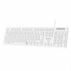 Tastatur Subblim SUBKBC-0SSK51 Weiß Qwerty Spanisch Schwarz/Weiß Spanisch