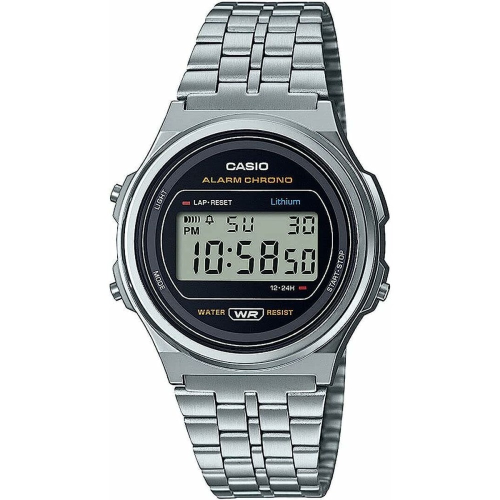 Unisex Watch Casio A171WE-1AEF Silver (Ø 36 mm) (37,5 mm)