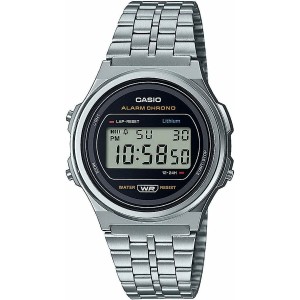 Unisex Watch Casio A171WE-1AEF Silver (Ø 36 mm) (37,5 mm)