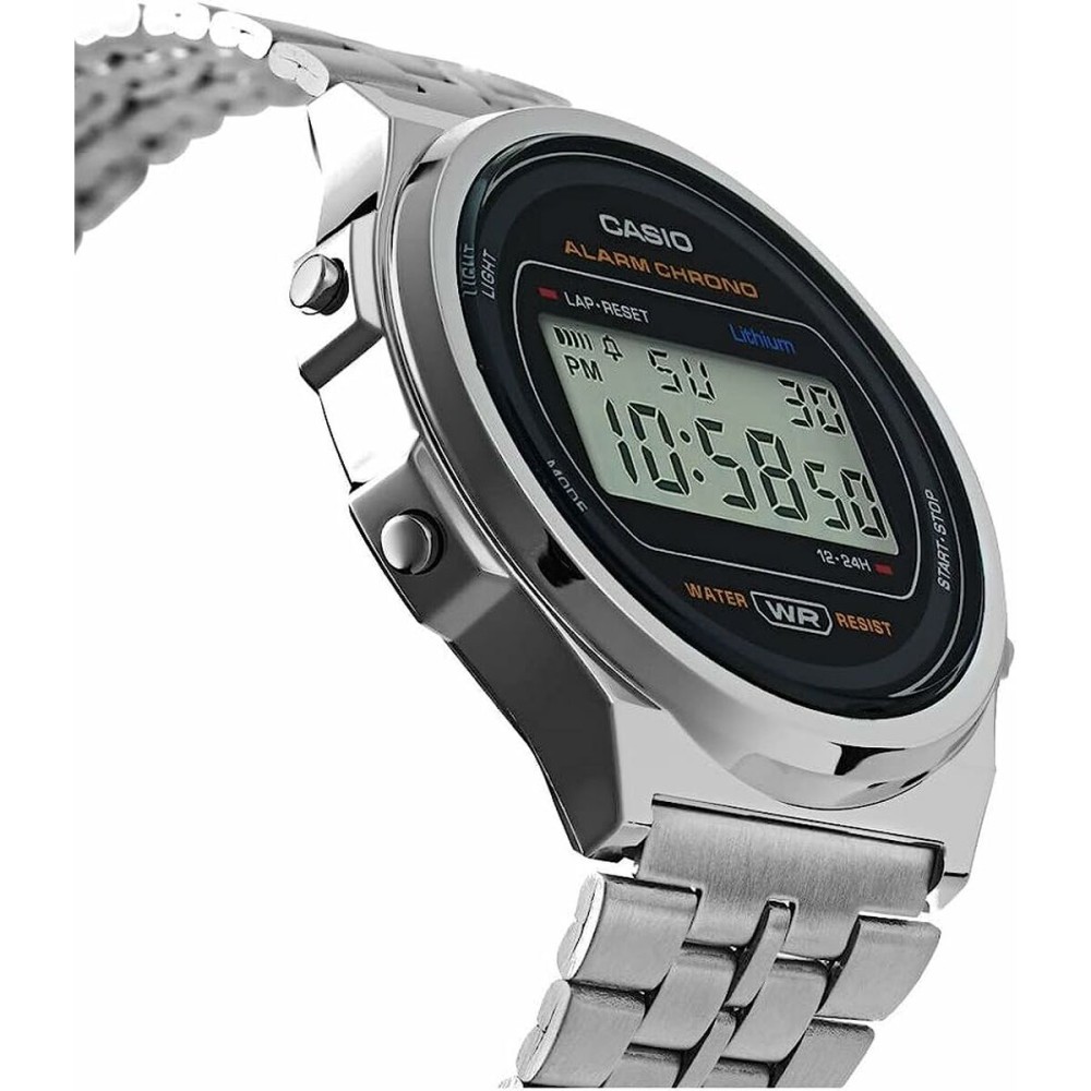 Unisex Watch Casio A171WE-1AEF Silver (Ø 36 mm) (37,5 mm)