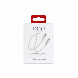 USB-C to Lightning Cable iPhone DCU 1 White 1 m