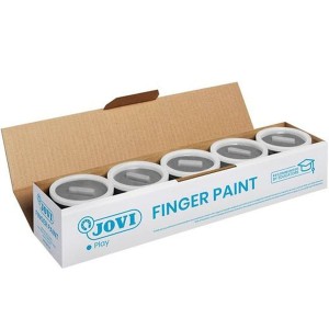 Fingerfarbe Jovi Fingerfarbe Schwarz 5 Stücke 125 ml