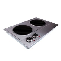 Vitrocéramique portative JATA V532 2400W Argenté Acier 2400 W