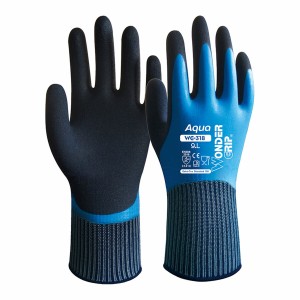 Work Gloves Wonder Grip Blue