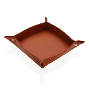 Ablageschale Versa Terrakotta 18 x 3,6 x 18 cm