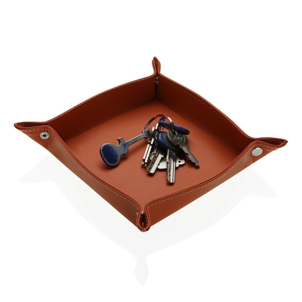 Ablageschale Versa Terrakotta 18 x 3,6 x 18 cm