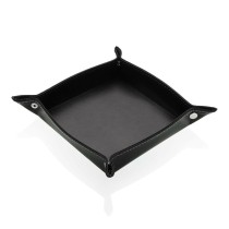 Ablageschale Versa Schwarz 18 x 3,6 x 18 cm