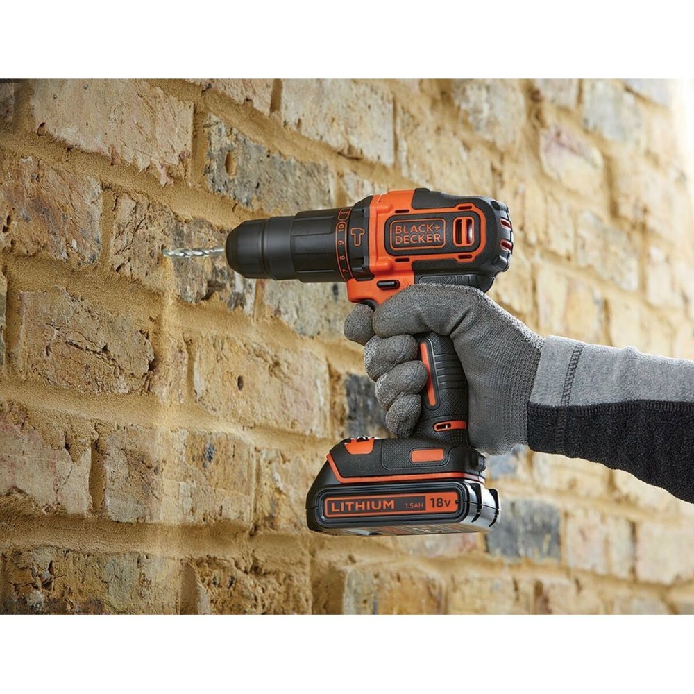 Electric screwdriver Black & Decker BDCHD18KB 40 Nm
