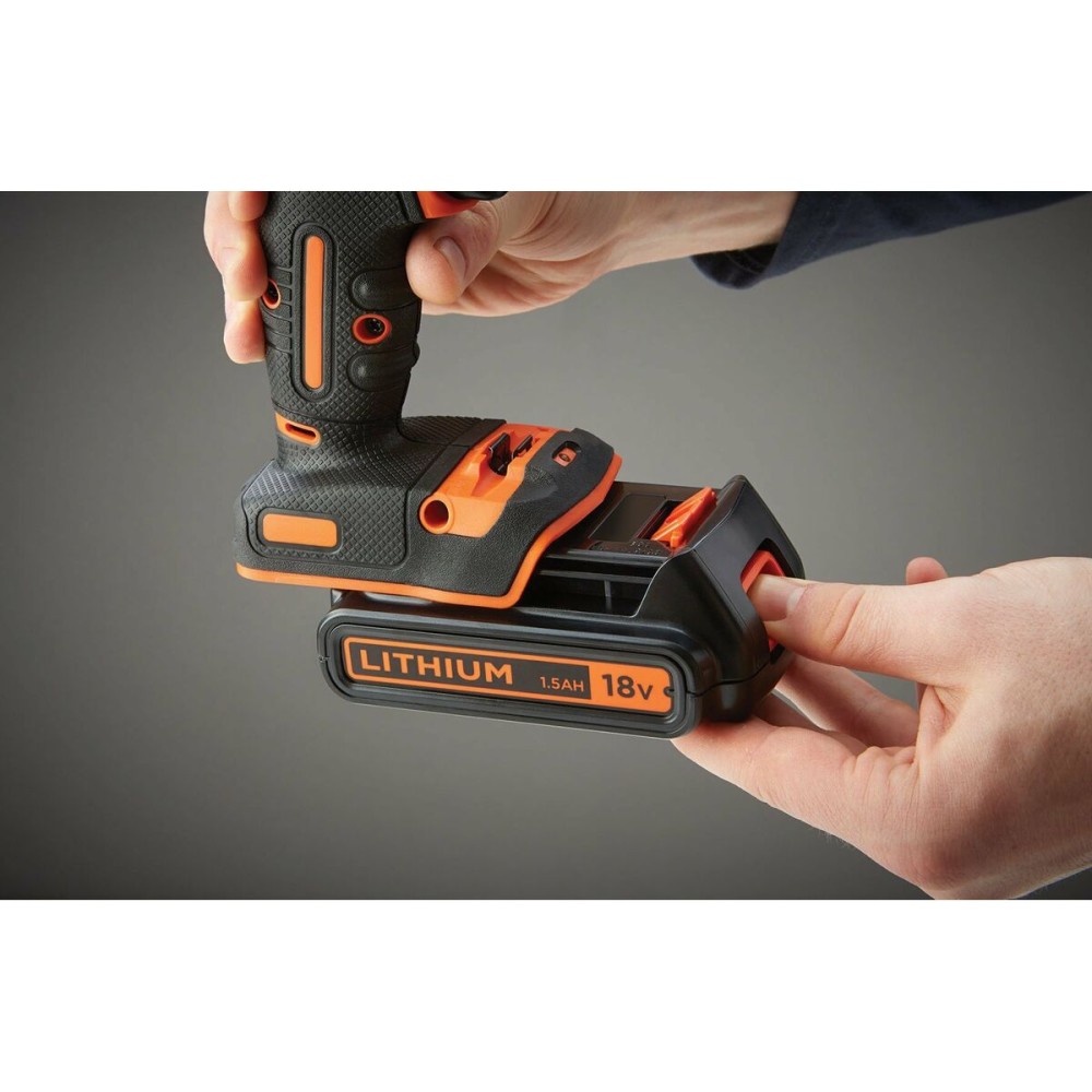Electric screwdriver Black & Decker BDCHD18KB 40 Nm