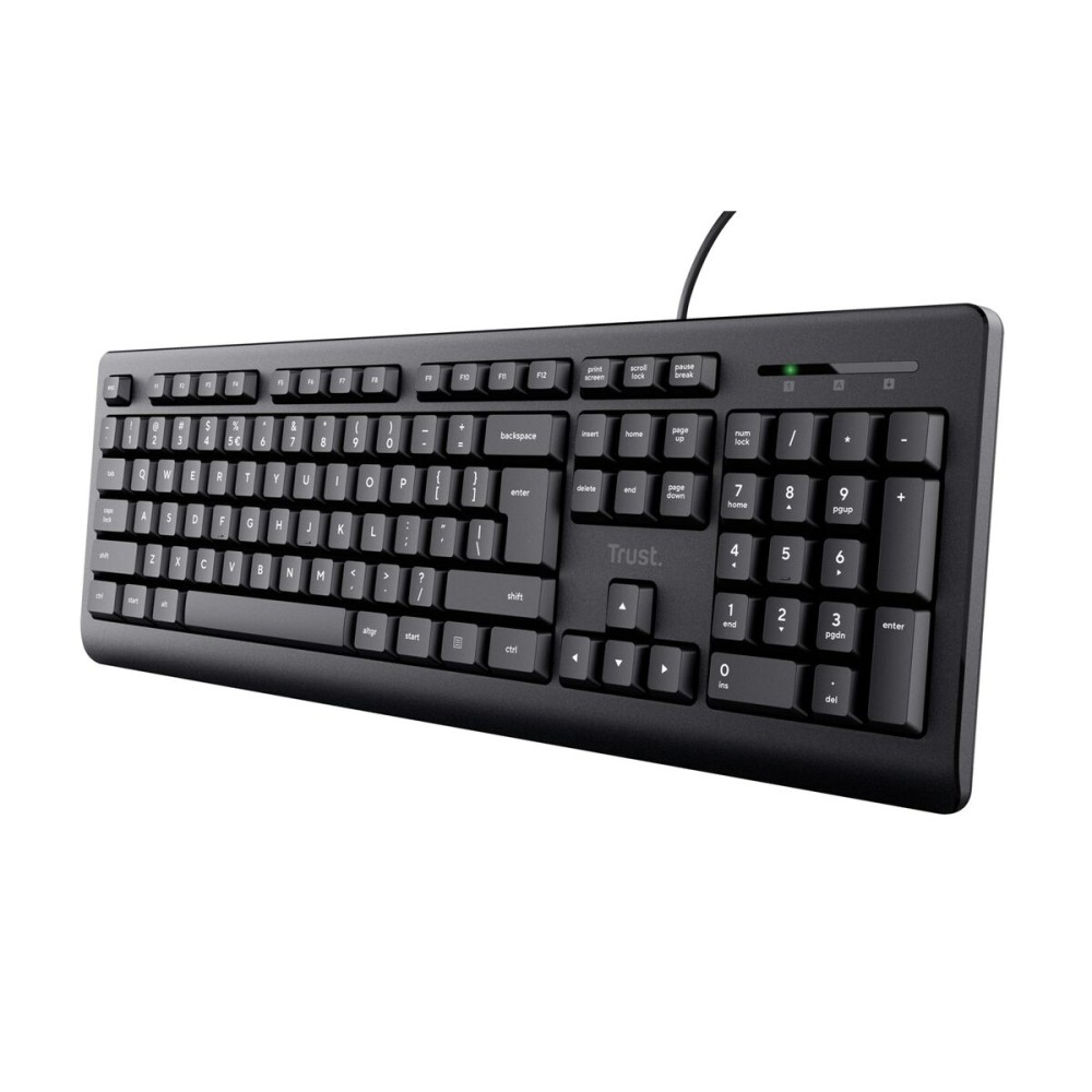 Keyboard Trust TK-150 Black QWERTY