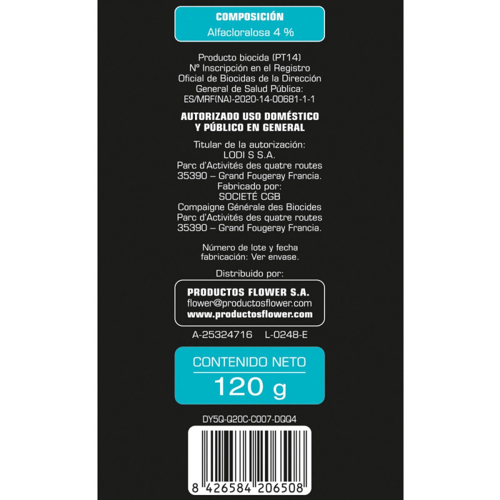 Rat Poison Flower 120 g