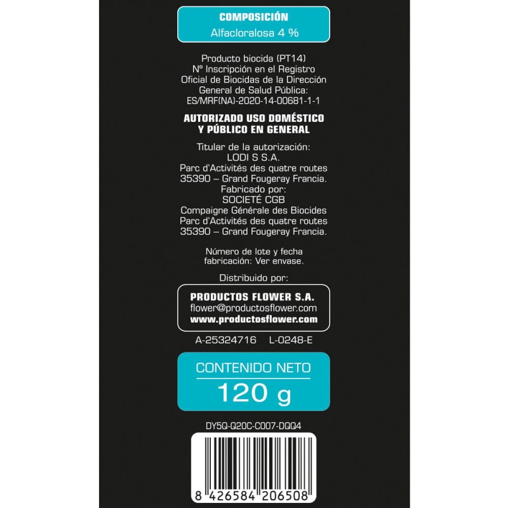Rattengift Flower 120 g