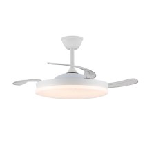 Ceiling Fan CristalRecord White 72 W (3000 K) (4000 K)