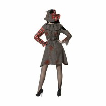 Verkleidung für Erwachsene Grau Voodoo Puppe (2 Stücke)