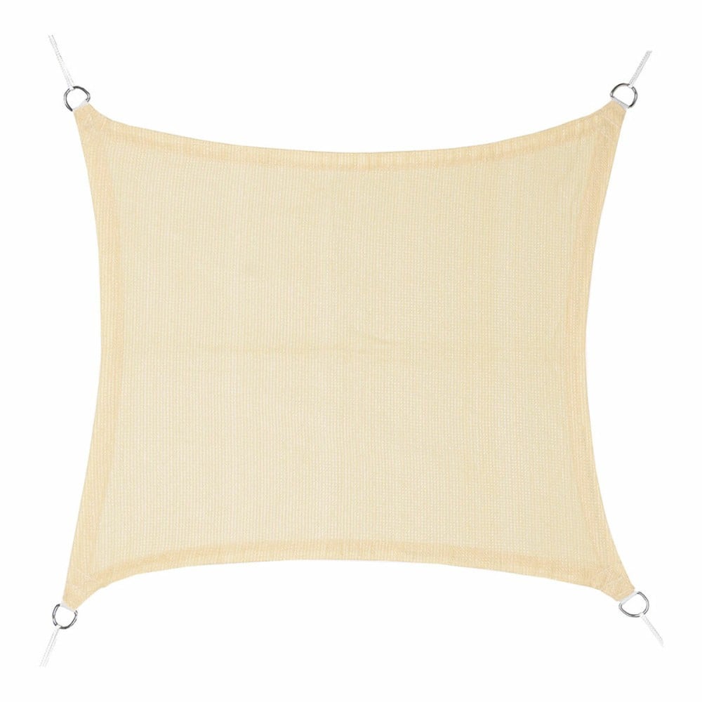 Shade Sail Faura Beige 3,6 x 3,6 m Squared