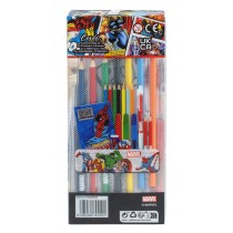 School Set Marvel 16 Pieces Red